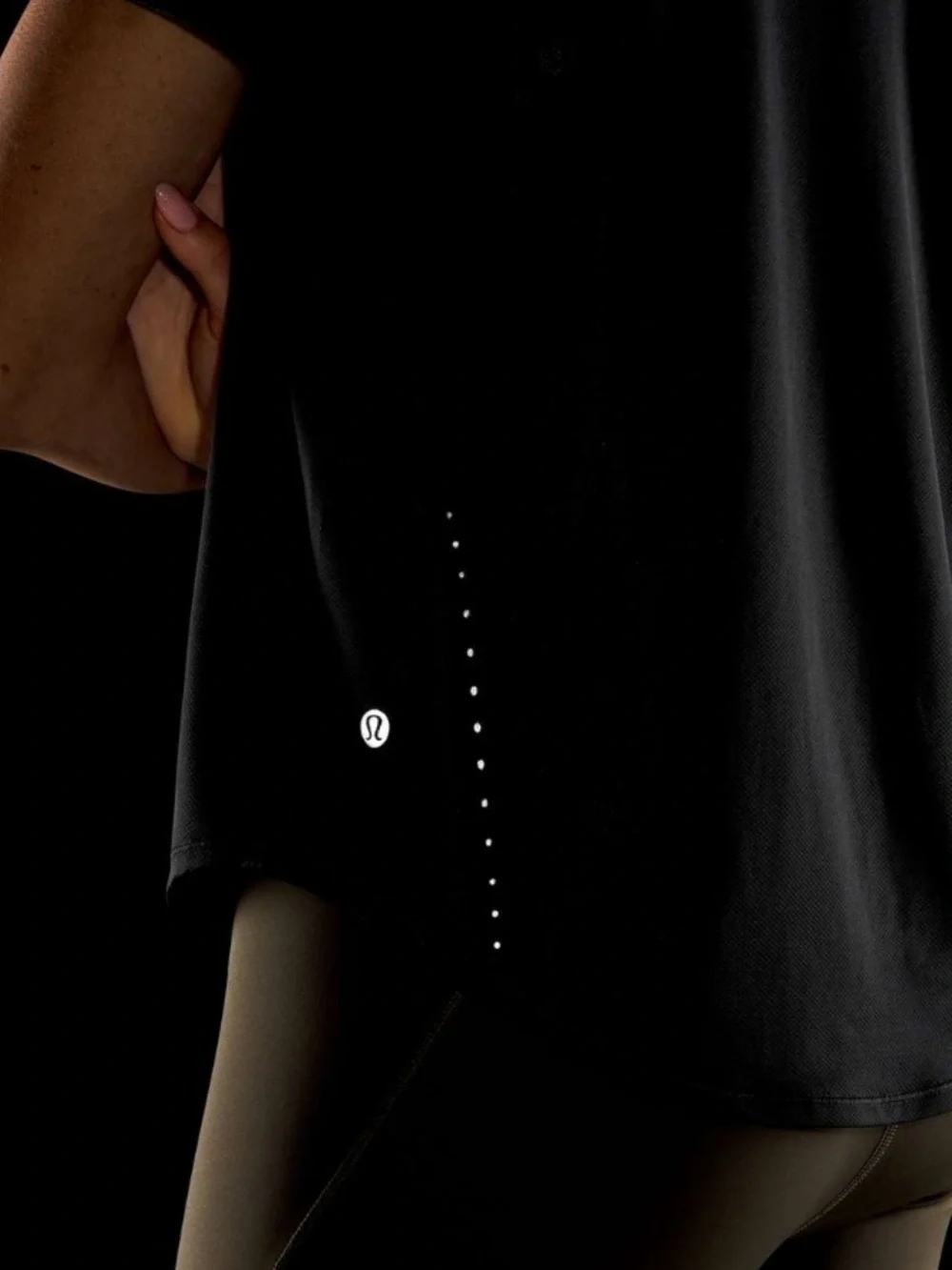 Lululemon High Neck Running and Training T-Shirt
